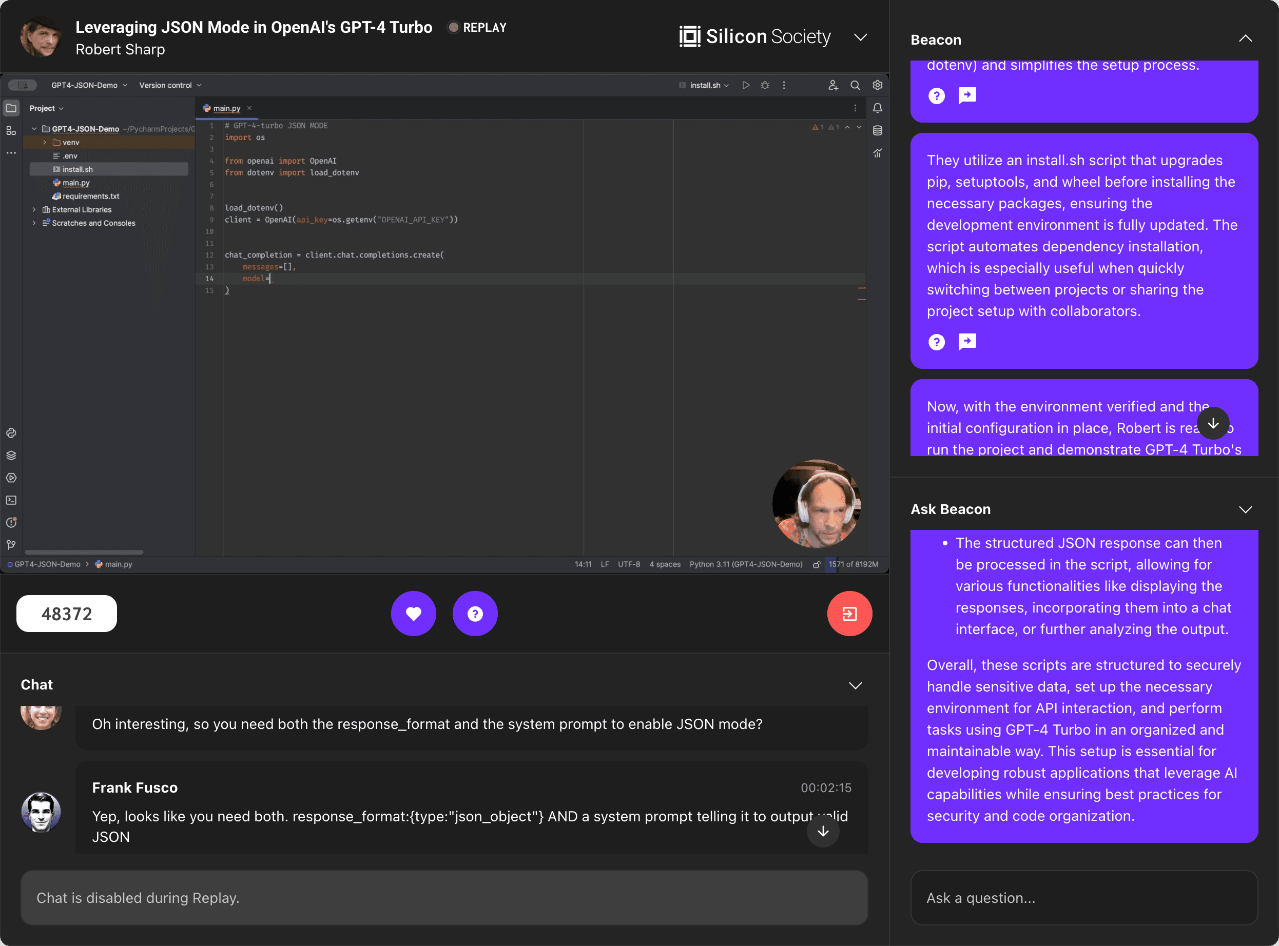 Silicon Society Product Screenshot